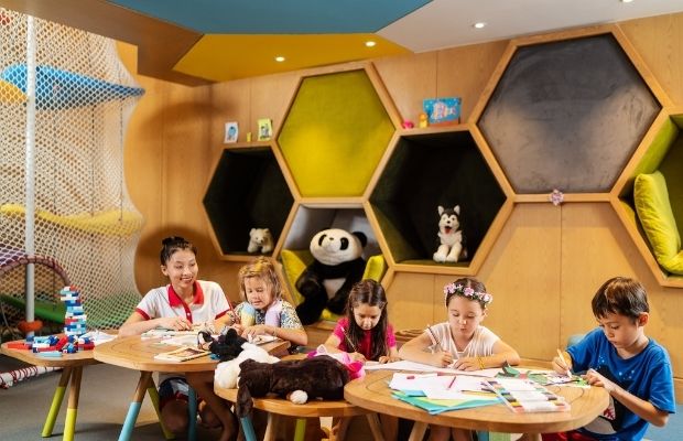 Kids Corner in the Movenpick Resort Cam Ranh